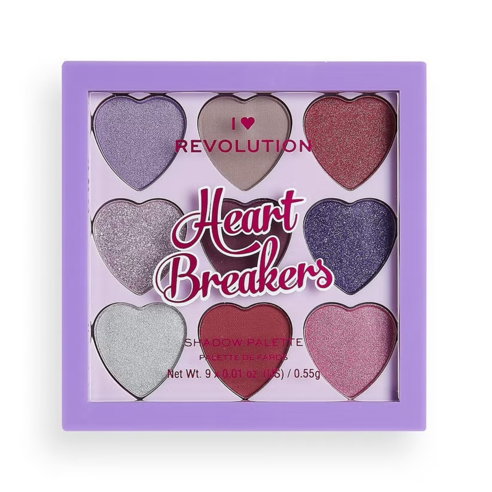 ✨4/$10✨ I Heart Revolution Heart Breakers Palette—
Mystical